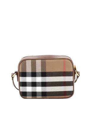 Burberry Pre-Owned カメラバッグ ハウスチェック キャンバス クロスボディバッグ ブラウン - サムネイル2