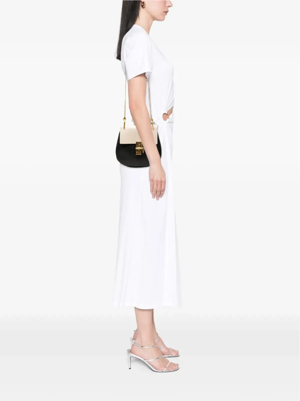 Chloé Pre-Owned Drew クロスボディバッグ - ブラック - 画像2
