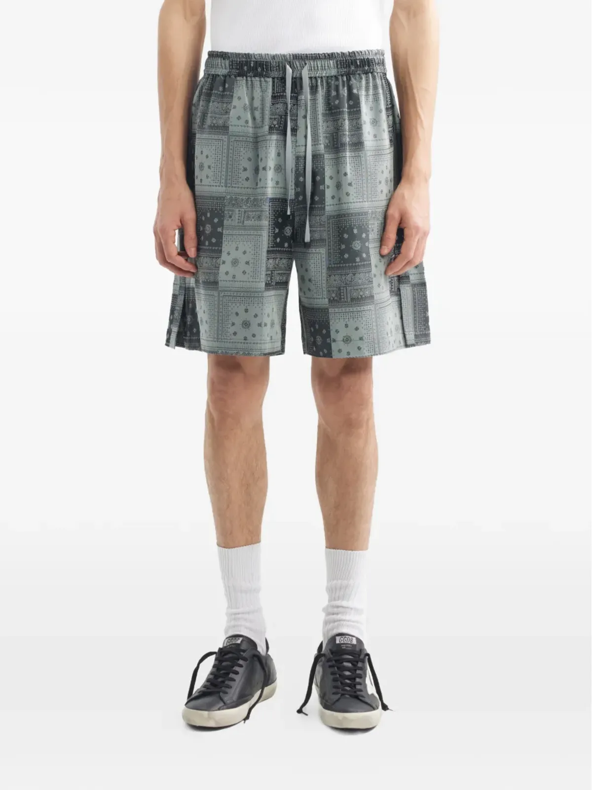 Off Duty uji shorts - Grey - 画像1