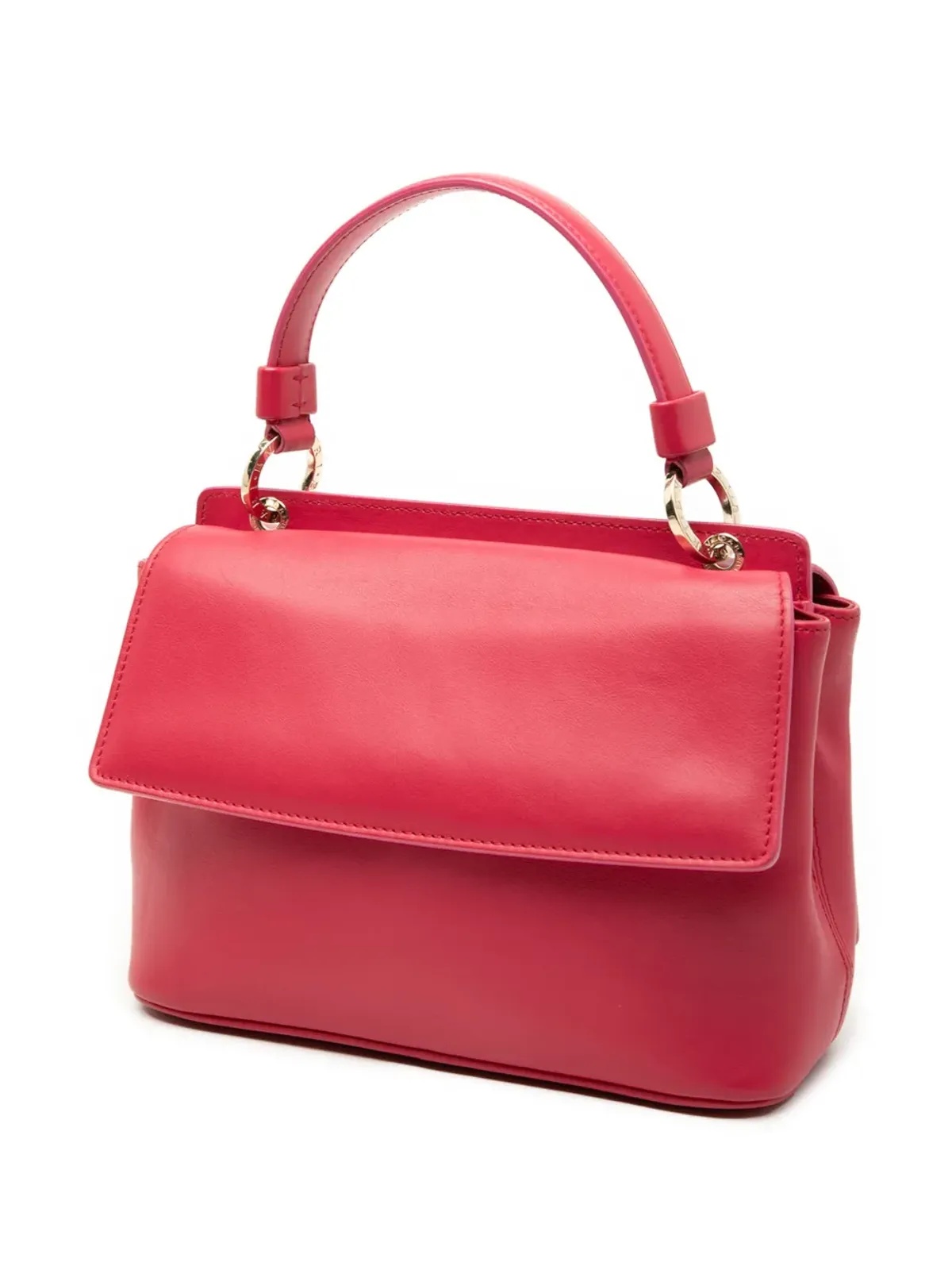 Bvlgari Pre-Owned レザー デュエット トップハンドルバッグ サッチェル - ピンク - 画像3