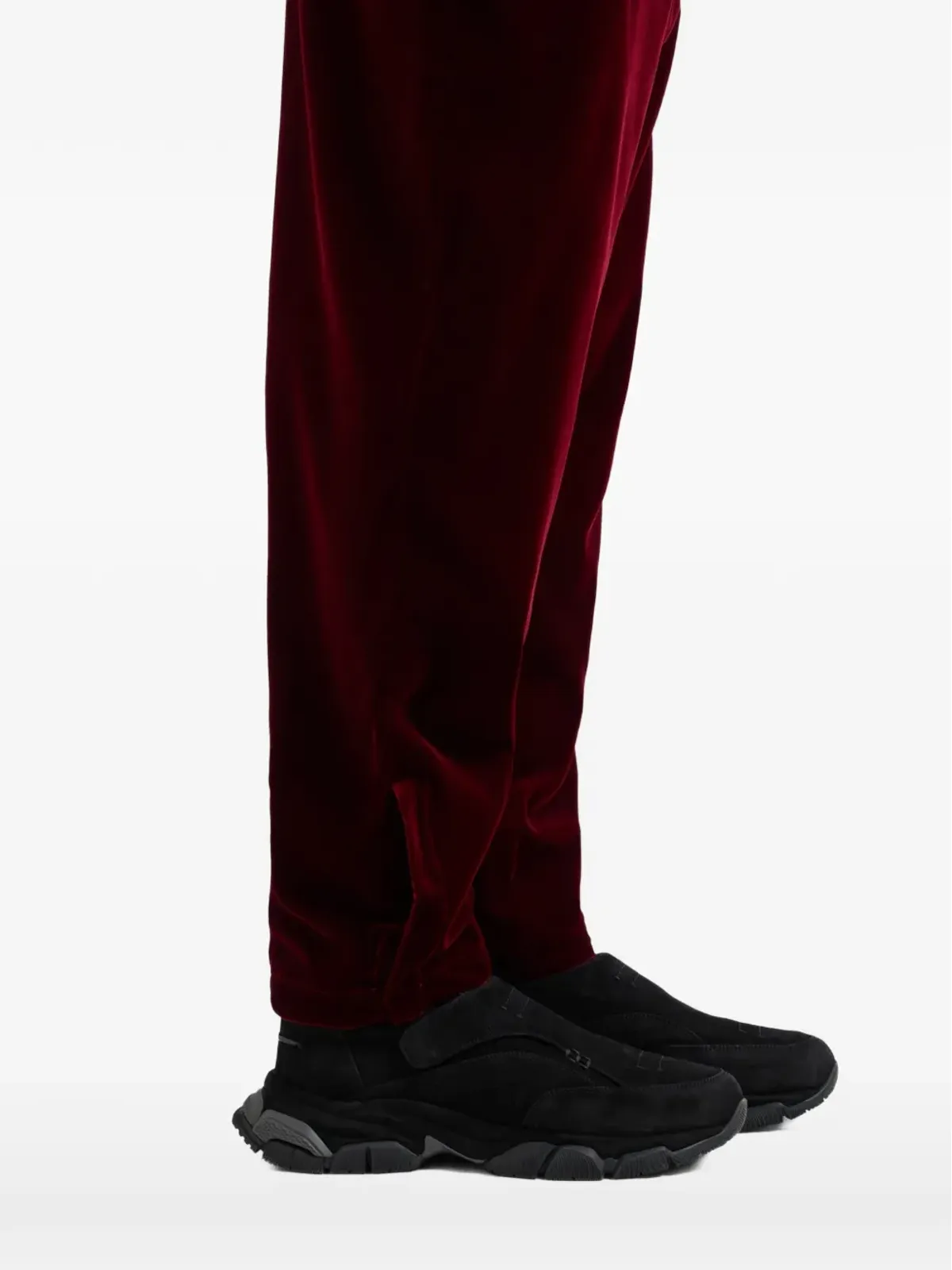 Giorgio Armani スエードスリップオンスニーカー - 画像3