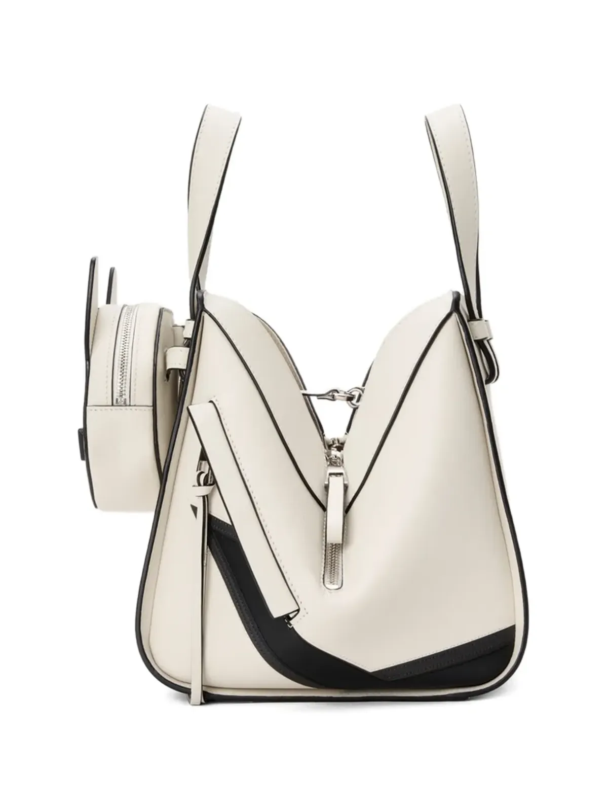 LOEWE ハモック アニマルフェイス ジップ付き トートバッグ - 画像5