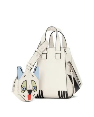 LOEWE ハモック アニマルフェイス ジップ付き トートバッグ - サムネイル3