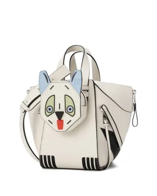 LOEWE ハモック アニマルフェイス ジップ付き トートバッグ - サムネイル4