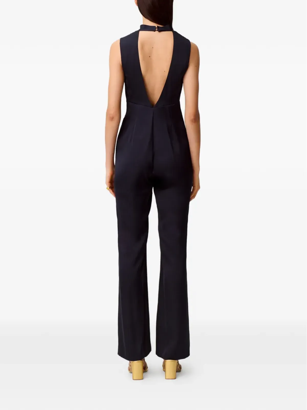 Claudie Pierlot ネックタイ付きジャンプスーツ - 画像4