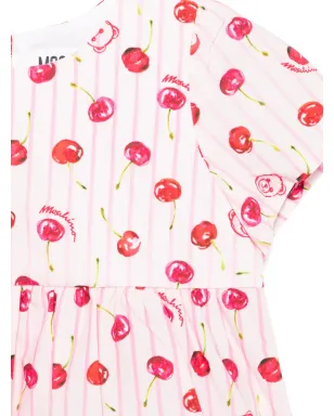 Moschino Kids ストライプ柄ショートパンツセット - Pink - サムネイル3