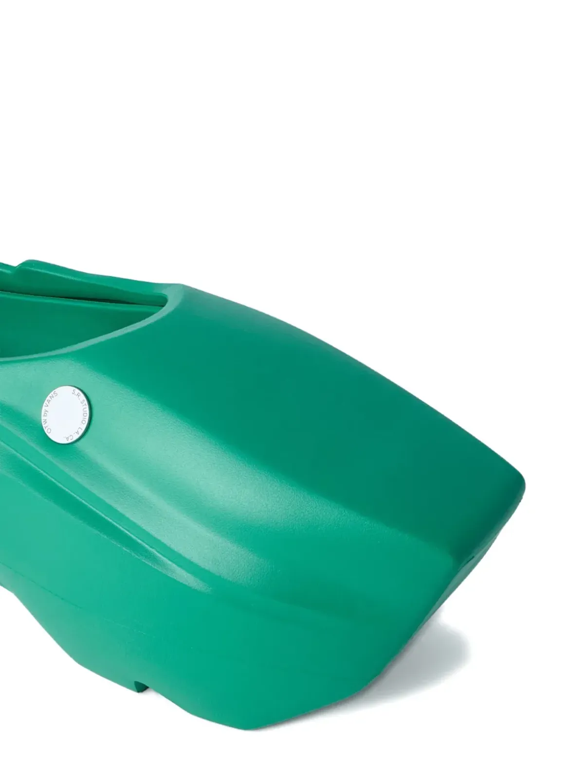 Vans x X S.R. Studio LA pointed clogs - Green - 画像3