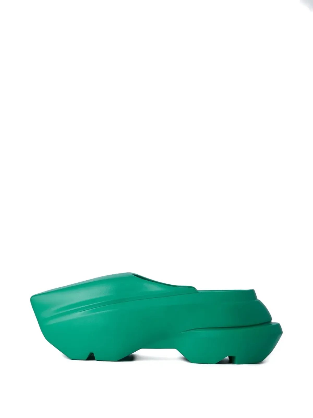Vans x X S.R. Studio LA pointed clogs - Green - 画像4
