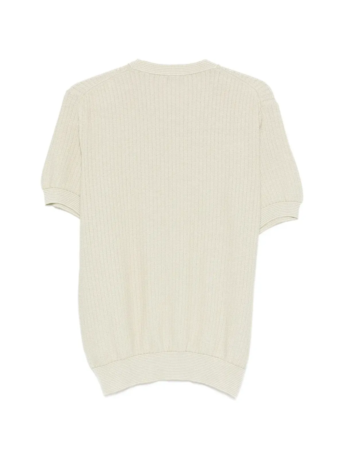 Piacenza Cashmere ストライプ柄ニットトップス - 画像2