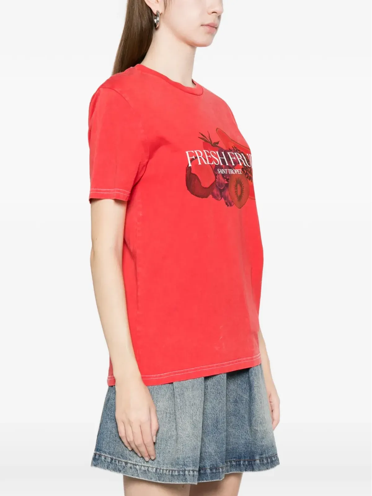 Elite フルーツプリントTシャツ - 画像3