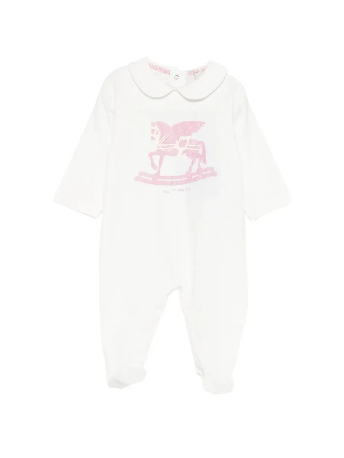 ETRO KIDS ロゴプリント ベビー用ロンパース ギフトセット - 画像1