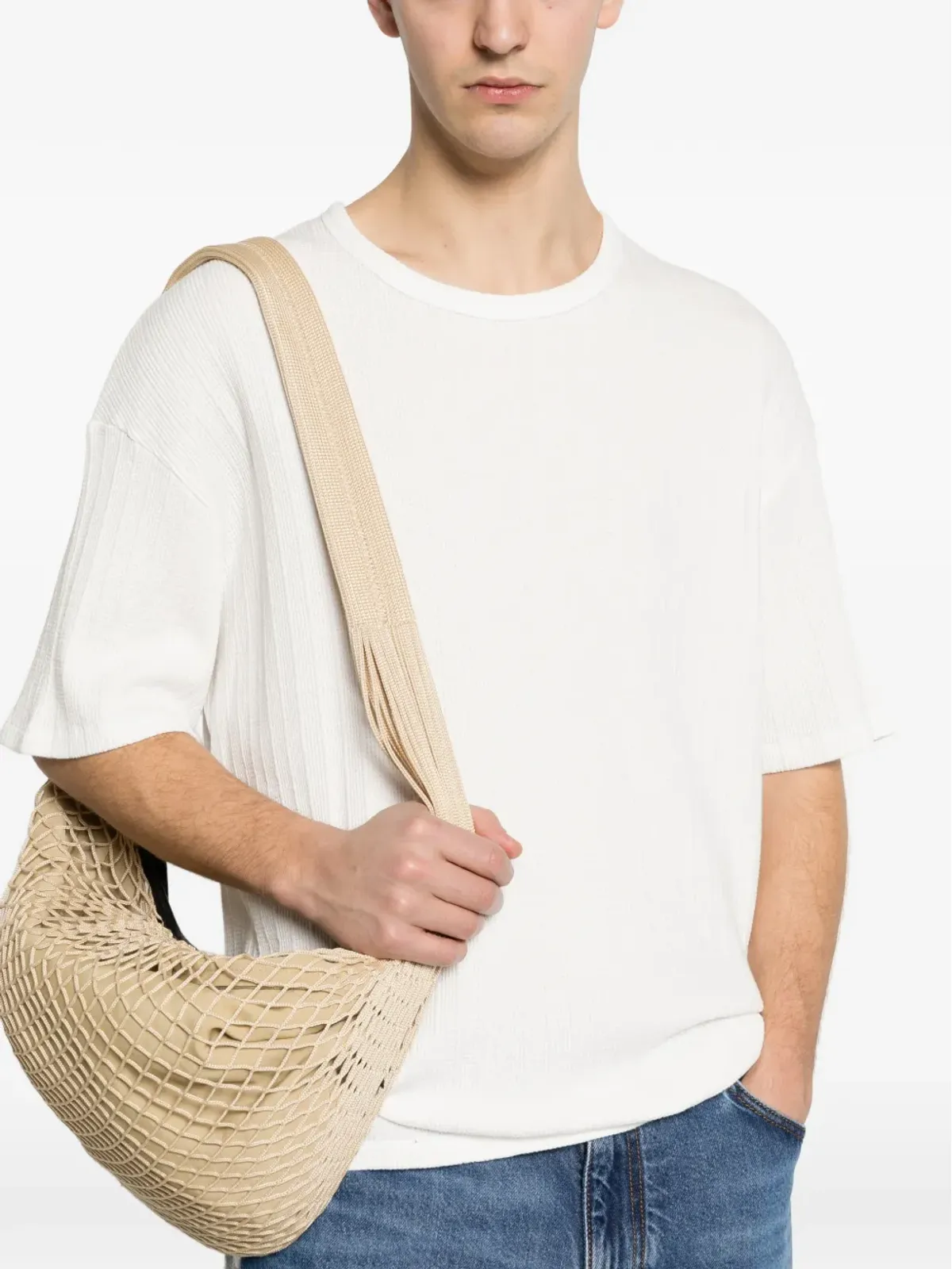 Maison Labiche ジエム ニットTシャツ - 画像5