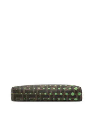 Fendi Vintage Zucca Spalmati Dots Chain Pochette ショルダーバッグ - ブラウン - サムネイル4
