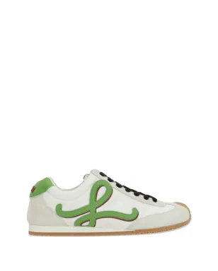 LOEWE エナメルド チャーム アシンメトリック スニーカー - White - サムネイル1