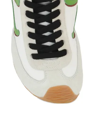 LOEWE エナメルド チャーム アシンメトリック スニーカー - White - サムネイル4