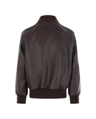 LOEWE ジップファスナー付きレザージャケット - サムネイル2