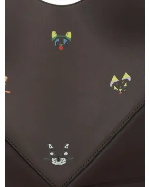 LOEWE グラフィックプリントショルダーバッグ（ブラウン） - サムネイル5