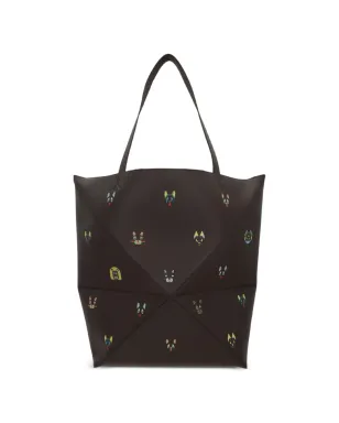 LOEWE グラフィックプリントショルダーバッグ（ブラウン） - サムネイル2