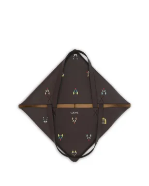 LOEWE グラフィックプリントショルダーバッグ（ブラウン） - サムネイル4