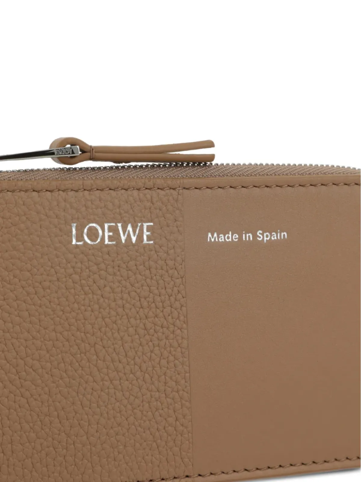 LOEWE グレインドレザー カードホルダー - 画像4