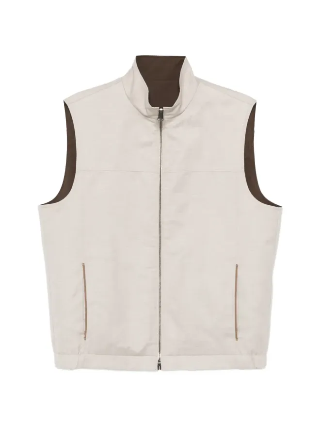 Canali Canali ジップアップジレの商品画像