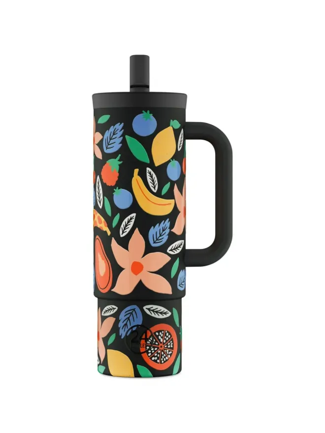 24bottles 24bottles トロピカル ノワール ストロー付きカップの商品画像