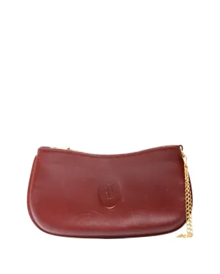 Celine Pre-Owned ロゴエンボスレザーポーチ - サムネイル1