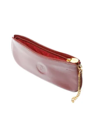 Celine Pre-Owned ロゴエンボスレザーポーチ - サムネイル2