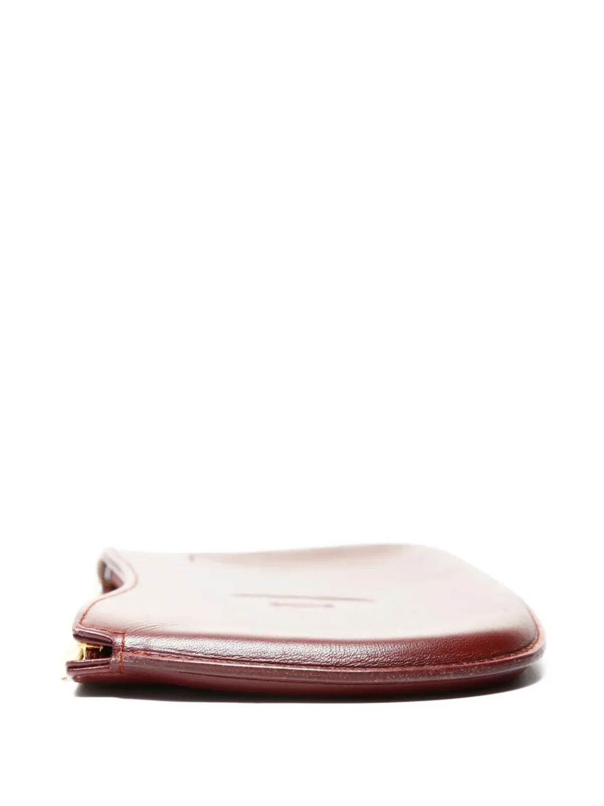 Celine Pre-Owned ロゴエンボスレザーポーチ - 画像3