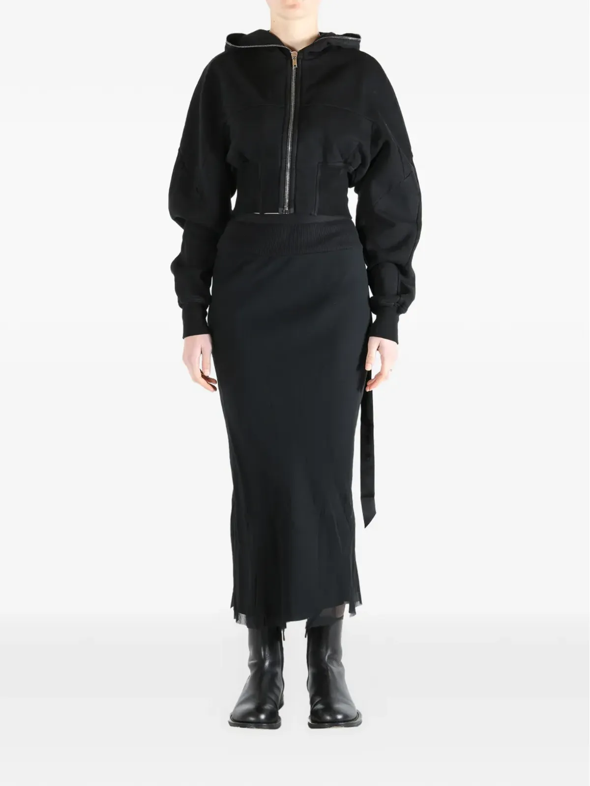 Rick Owens DRKSHDW ジップアップフーディー - 画像2
