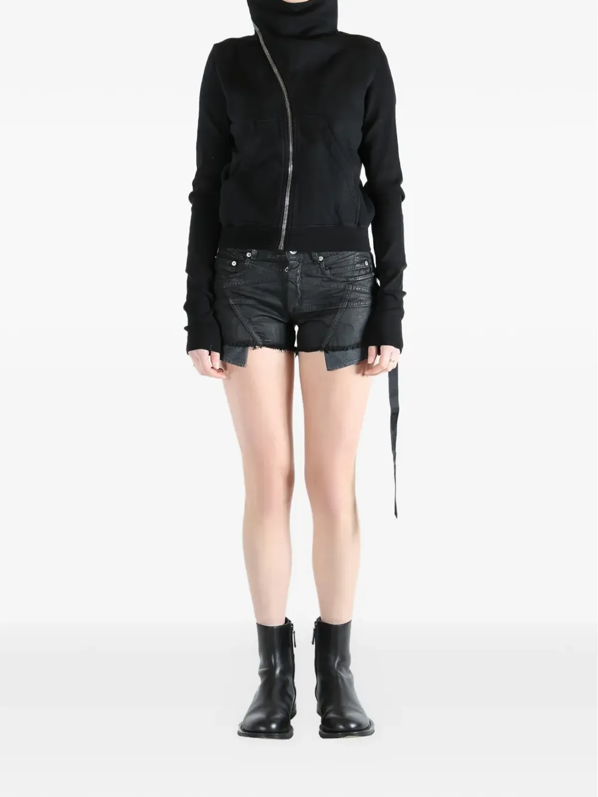 Rick Owens DRKSHDW ジップアップスウェットシャツ - 画像2