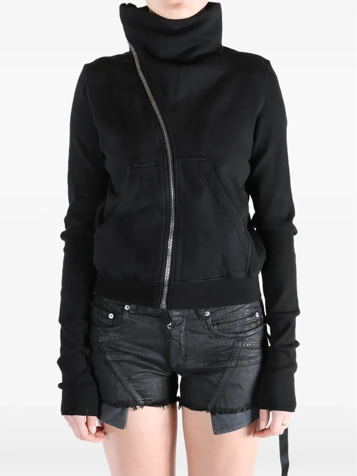 Rick Owens DRKSHDW ジップアップスウェットシャツ - 画像3