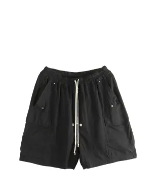 Rick Owens DRKSHDW ドローコード付きカーゴショーツ - ブラック - サムネイル1