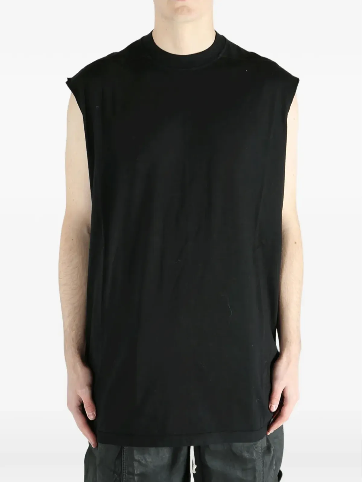 Rick Owens DRKSHDW ノースリーブのモックネックトップ - 画像3