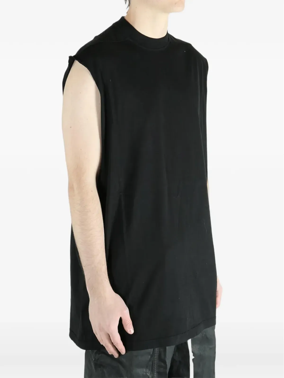 Rick Owens DRKSHDW ノースリーブのモックネックトップ - 画像4