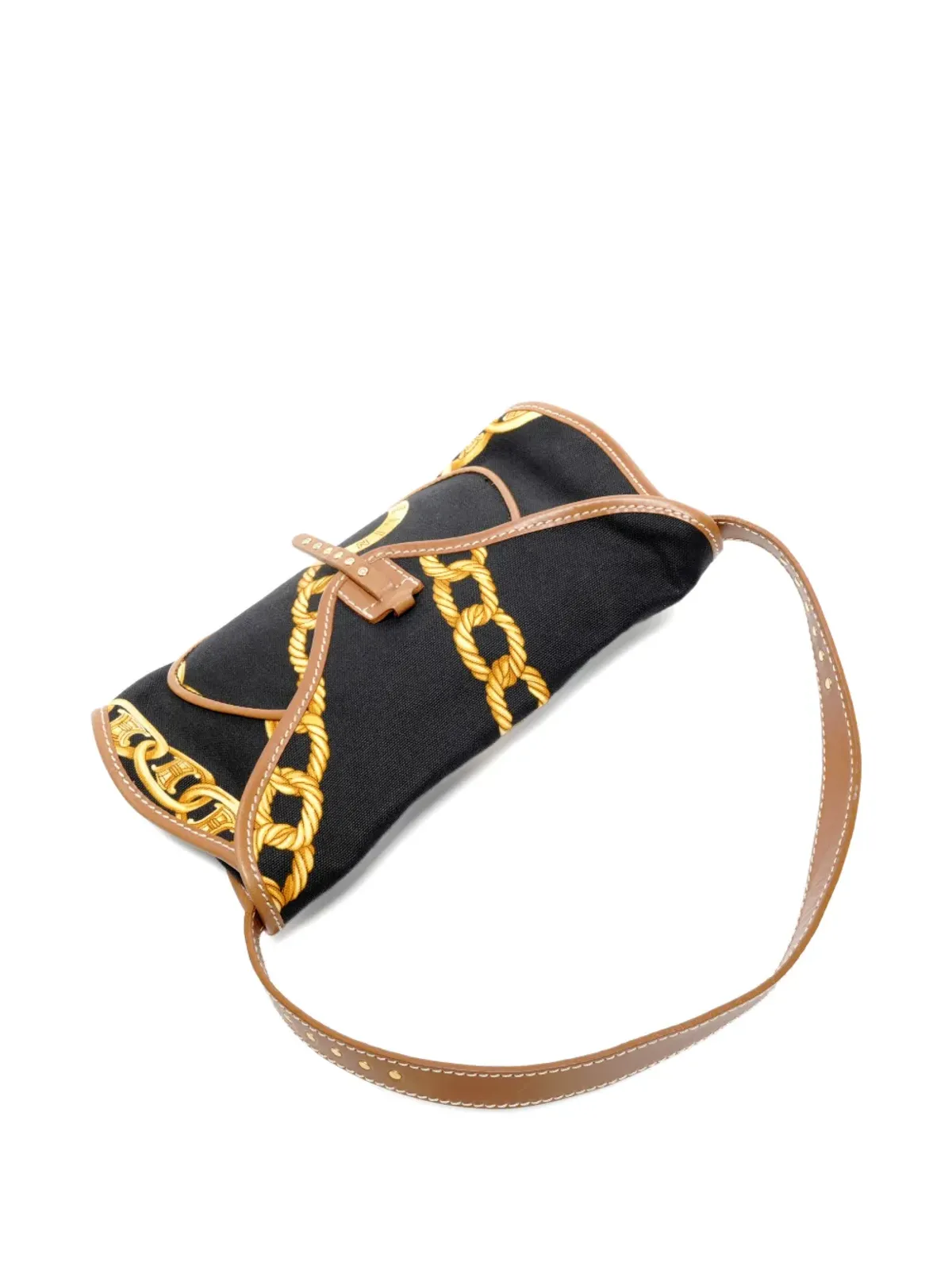 Celine Pre-Owned 2000年代 チェーンプリントショルダーバッグ - 画像3