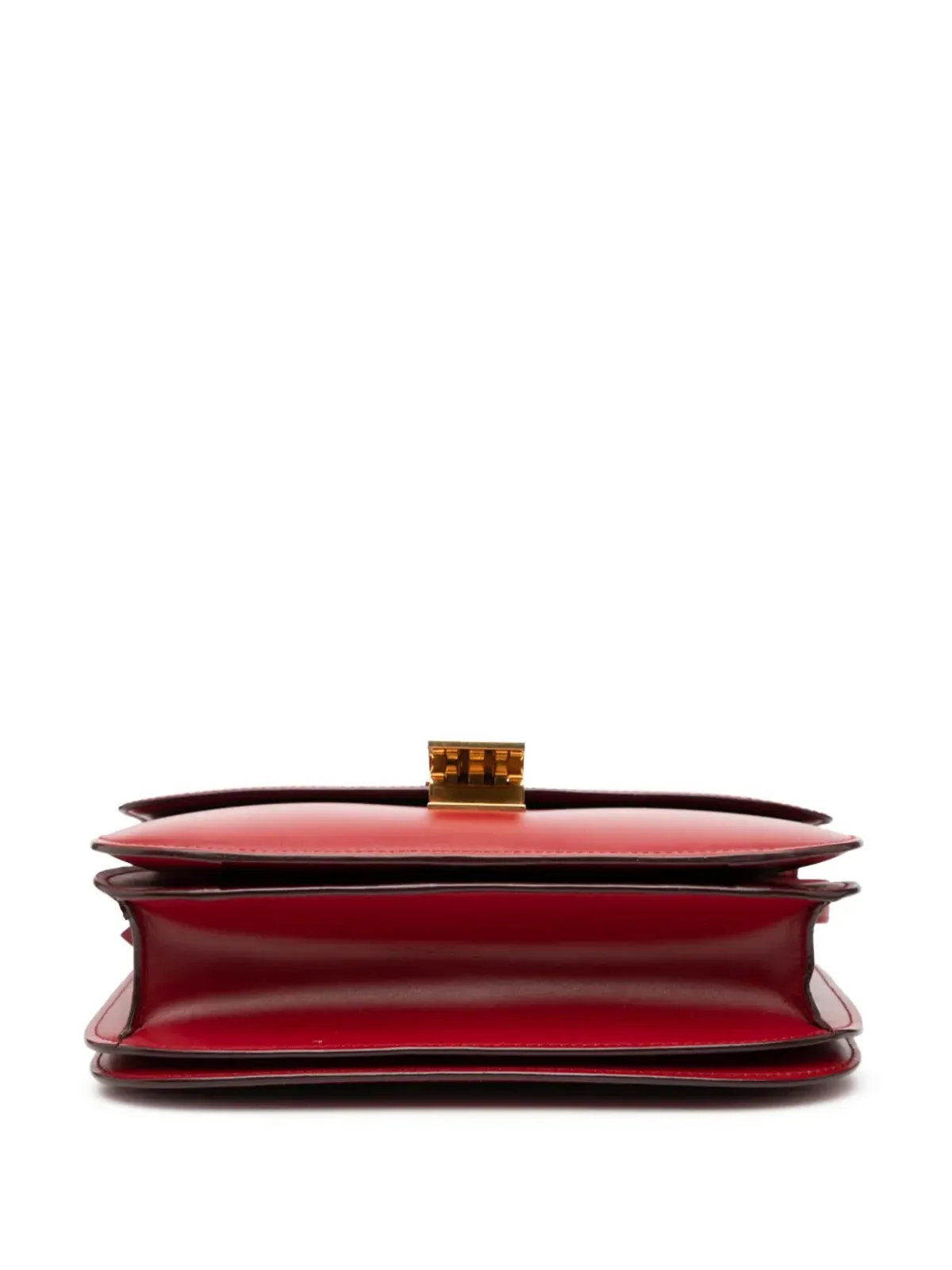 Celine Pre-Owned 2016年 カーフレザー クラシック ボックス クロスボディバッグ レッド - 画像4