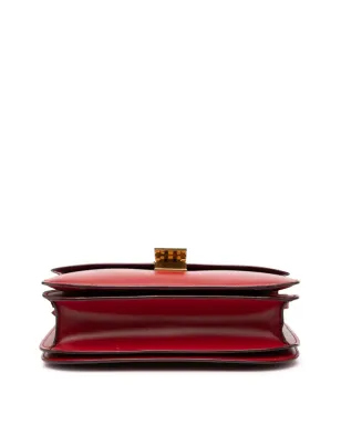 Celine Pre-Owned 2016年 カーフレザー クラシック ボックス クロスボディバッグ レッド - サムネイル4