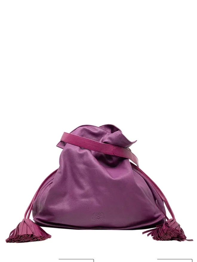 Loewe Pre-Owned Loewe Pre-Owned カーフスキン フラメンコ タッセル クロスボディバッグの商品画像