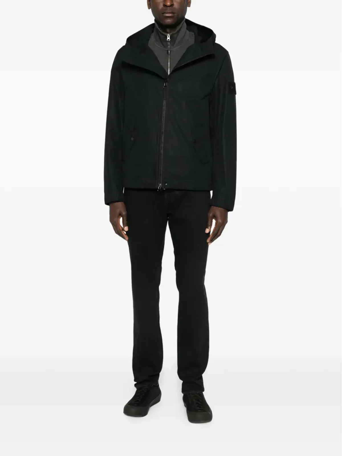 Stone Island ジップアップフード付きジャケット - 画像2