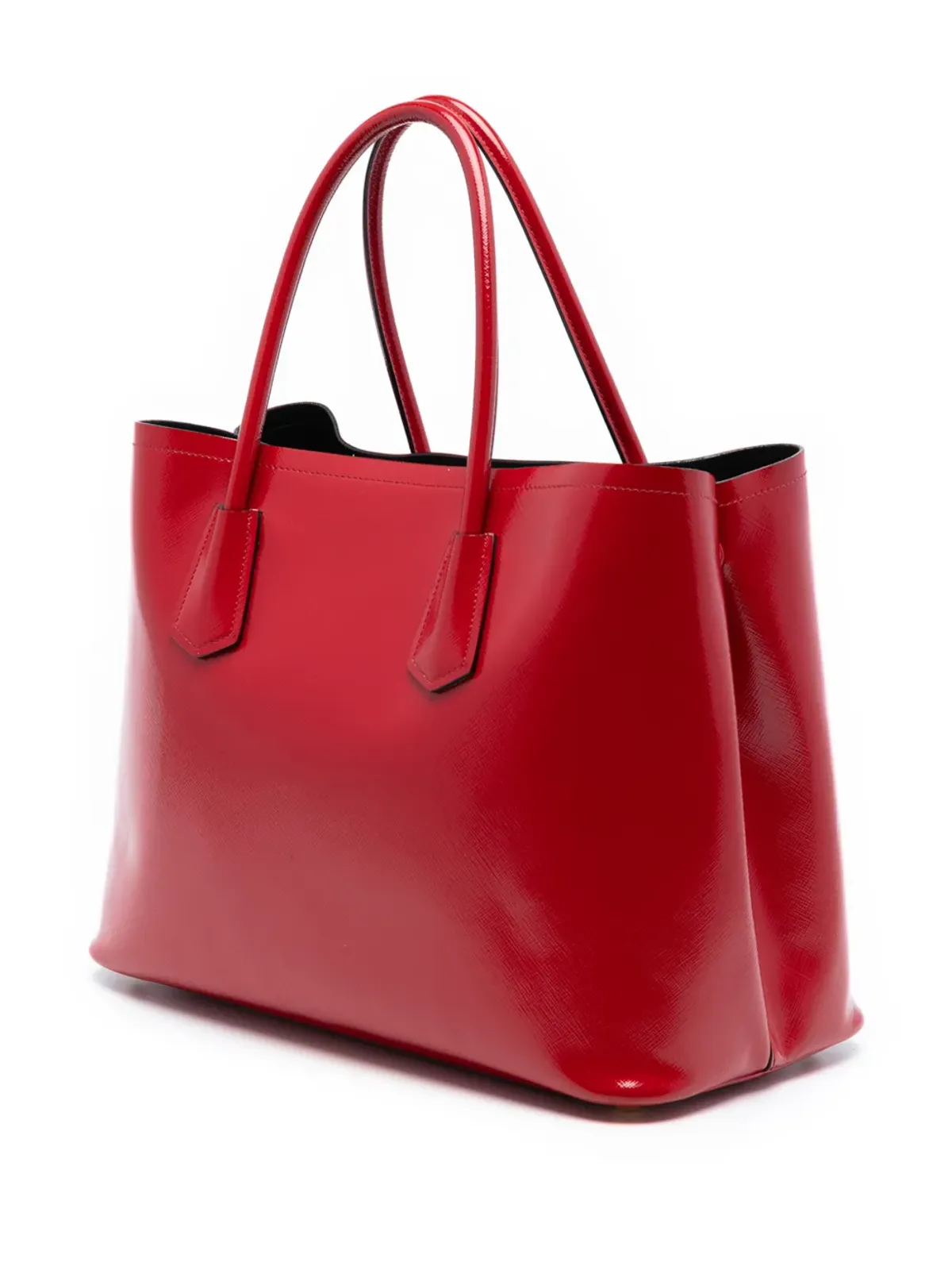 Prada Pre-Owned サフィアーノ ヴェルニ ダブルサッチェル - 画像3