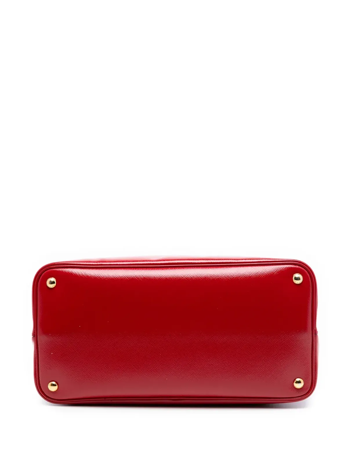 Prada Pre-Owned サフィアーノ ヴェルニ ダブルサッチェル - 画像4