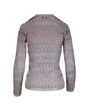 Missoni テクスチャードVネックカーディガン - サムネイル2
