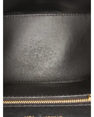Balenciaga Pre-Owned 小型シャイニーボックス カーフスキン アワーグラス トップハンドル バッグ／サッチェル - ブラック - サムネイル5