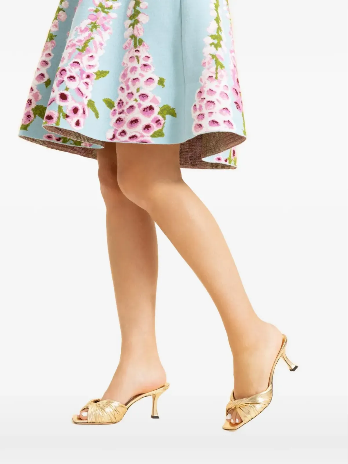 Jimmy Choo Skye twist ミュール - 画像5