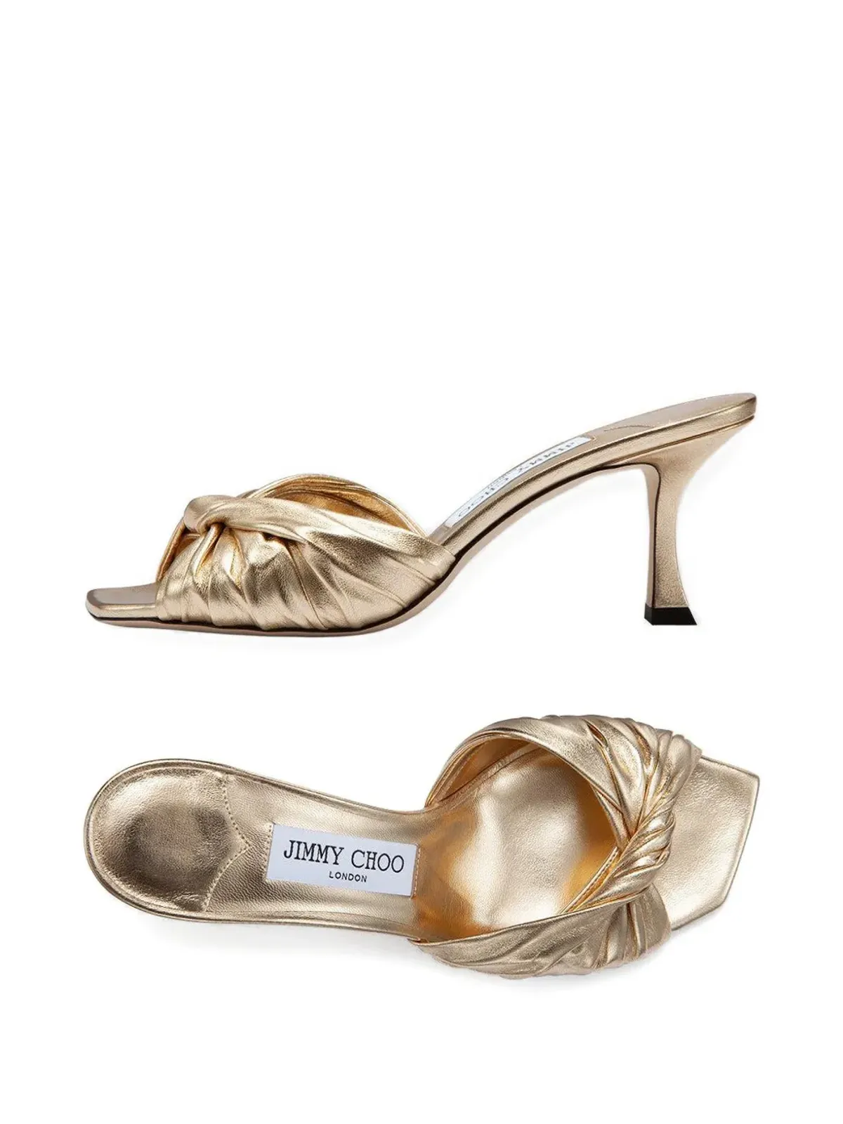 Jimmy Choo Skye twist ミュール - 画像2