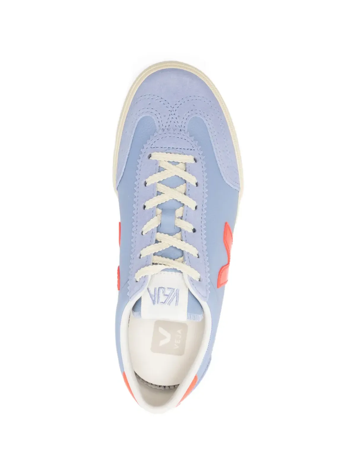 VEJA ロゴアップリケ レースアップスニーカー - ブルー - 画像4