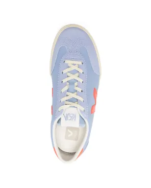 VEJA ロゴアップリケ レースアップスニーカー - ブルー - サムネイル4