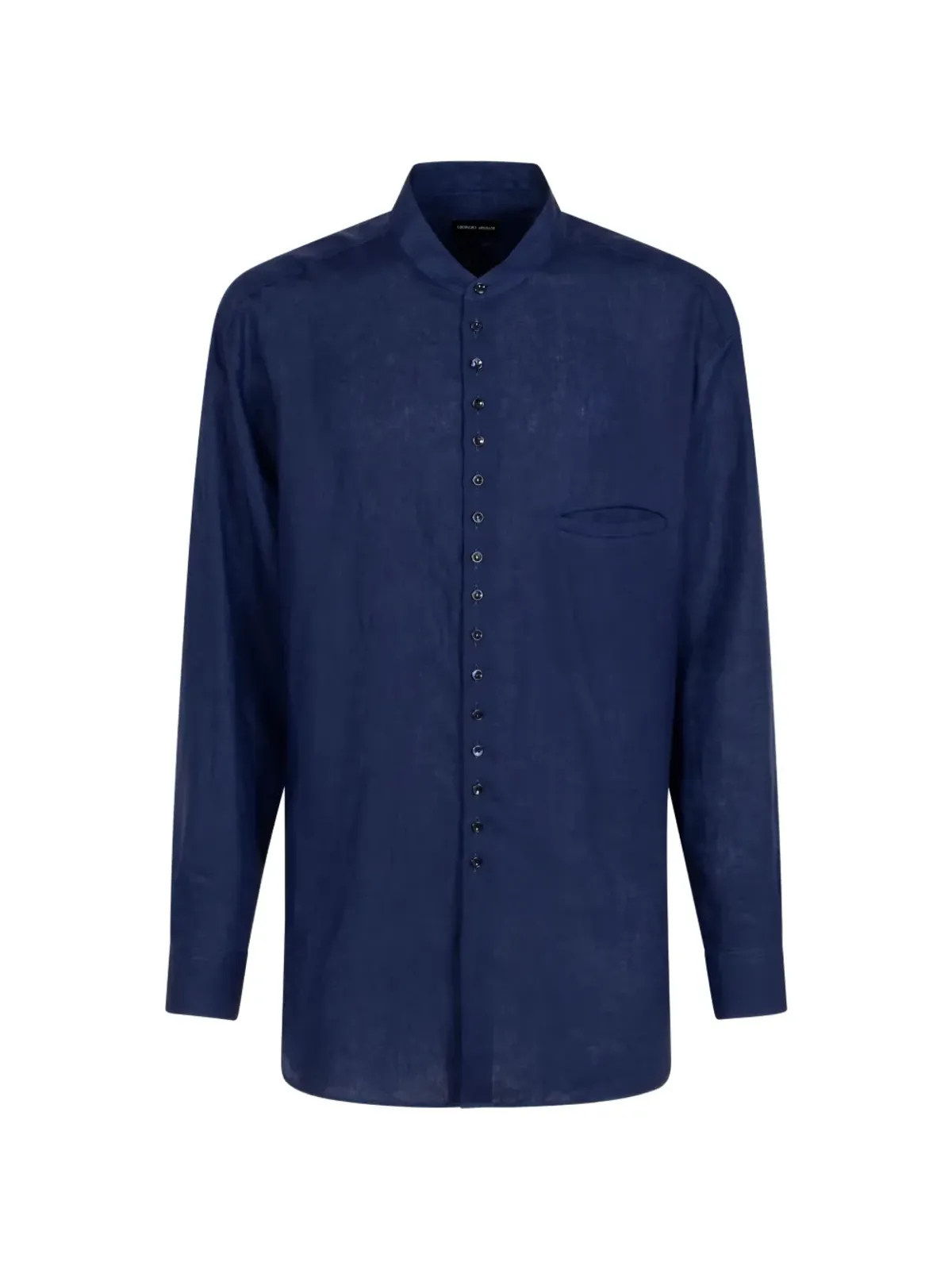Giorgio Armani ボタンアップシャツ - Blue - 画像1
