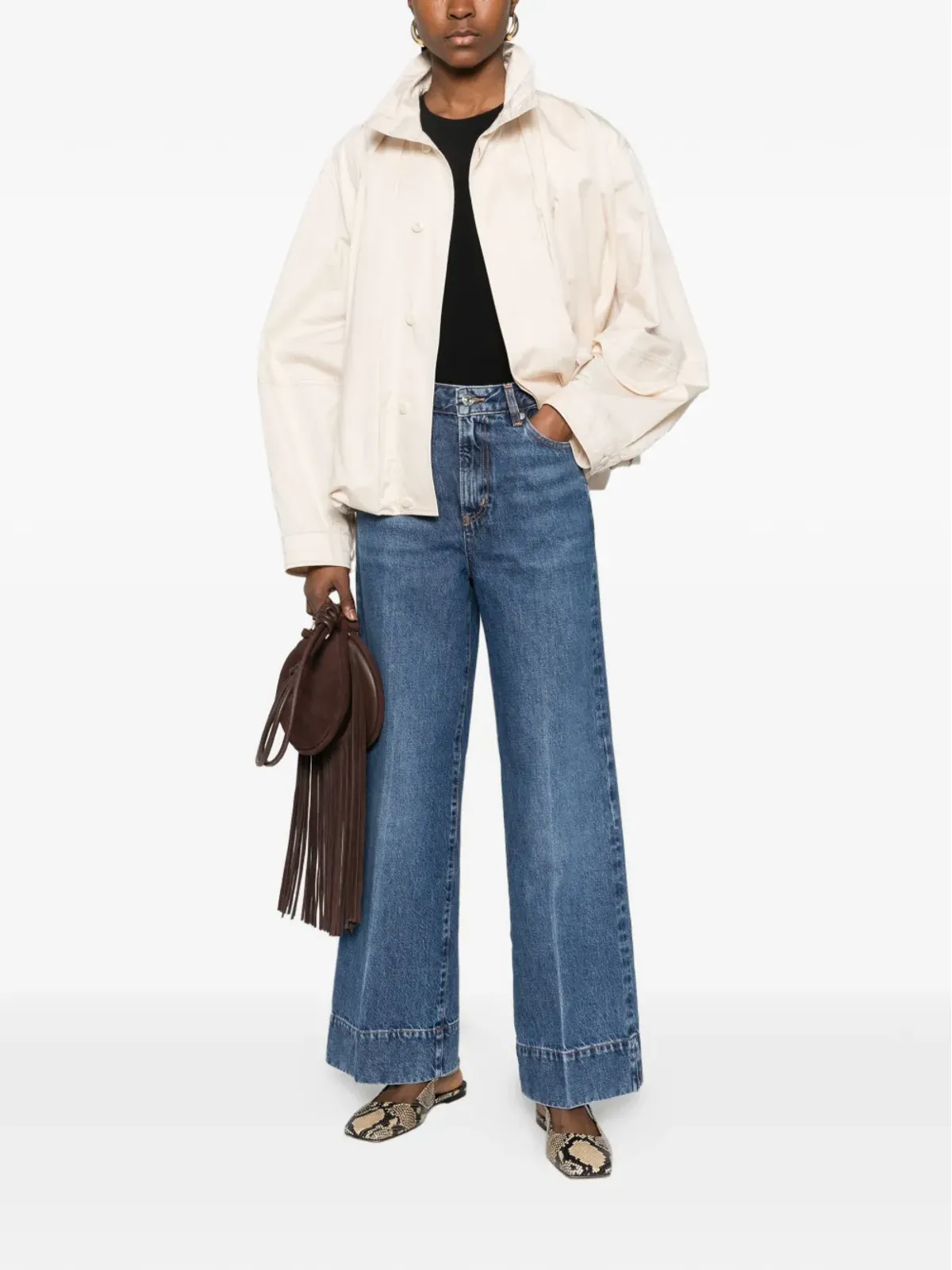 FRAME The Slice flared jeans - 画像2